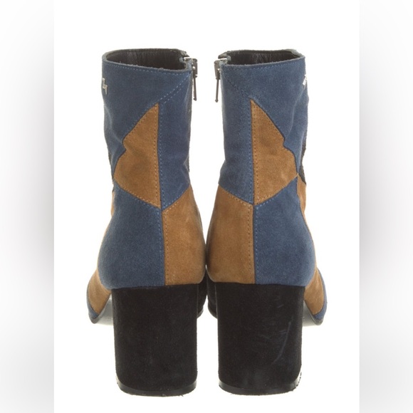 Zadig & Voltaire Suede Ankle Boots Sz 8 - Picture 4 of 5